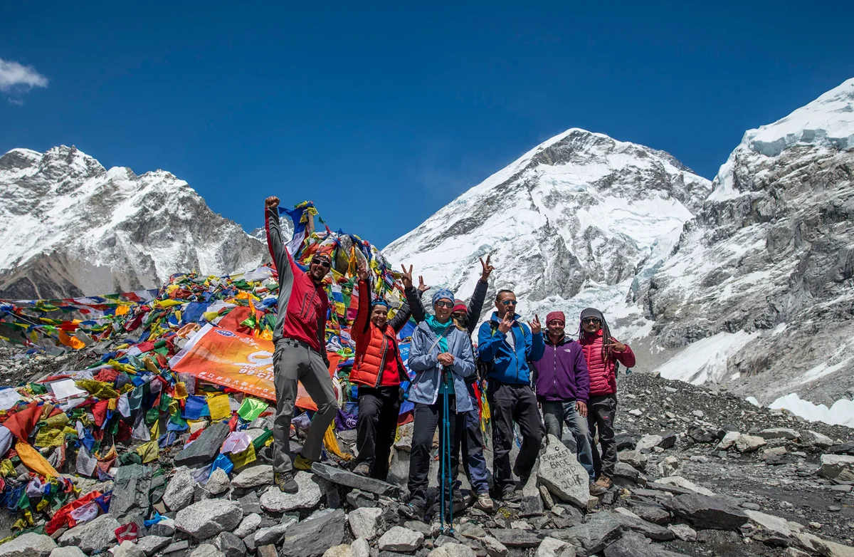 Lobuche (4930 m) – Everest alaptábor (5360 m) – Gorak Shep (5160 m)
