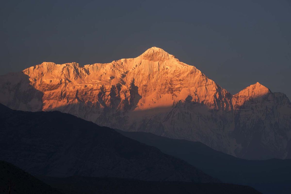 Manang (4450 m)  – Yak Kharka (4000 m)