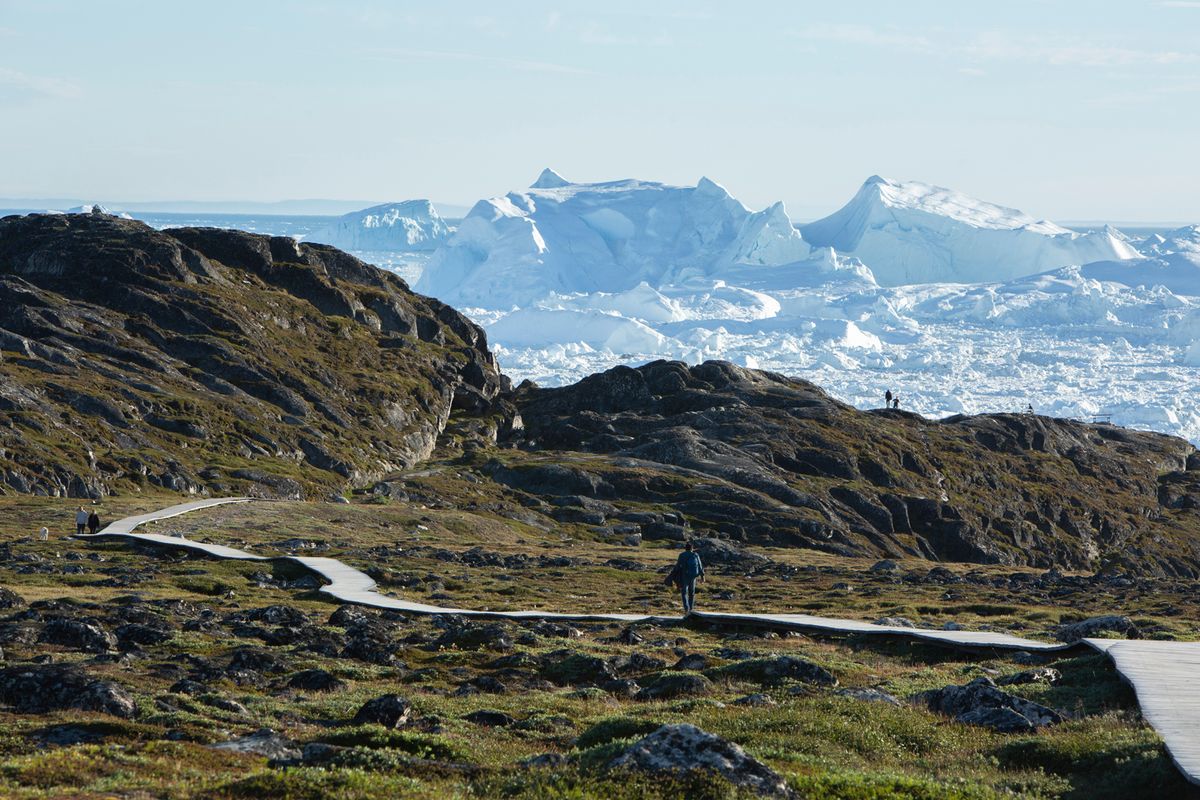 Ilulissat – Sermermiut település – Ilulissat – hajózás a Disko-öbölben a Disko-szigetre: Qeqertarsuaq