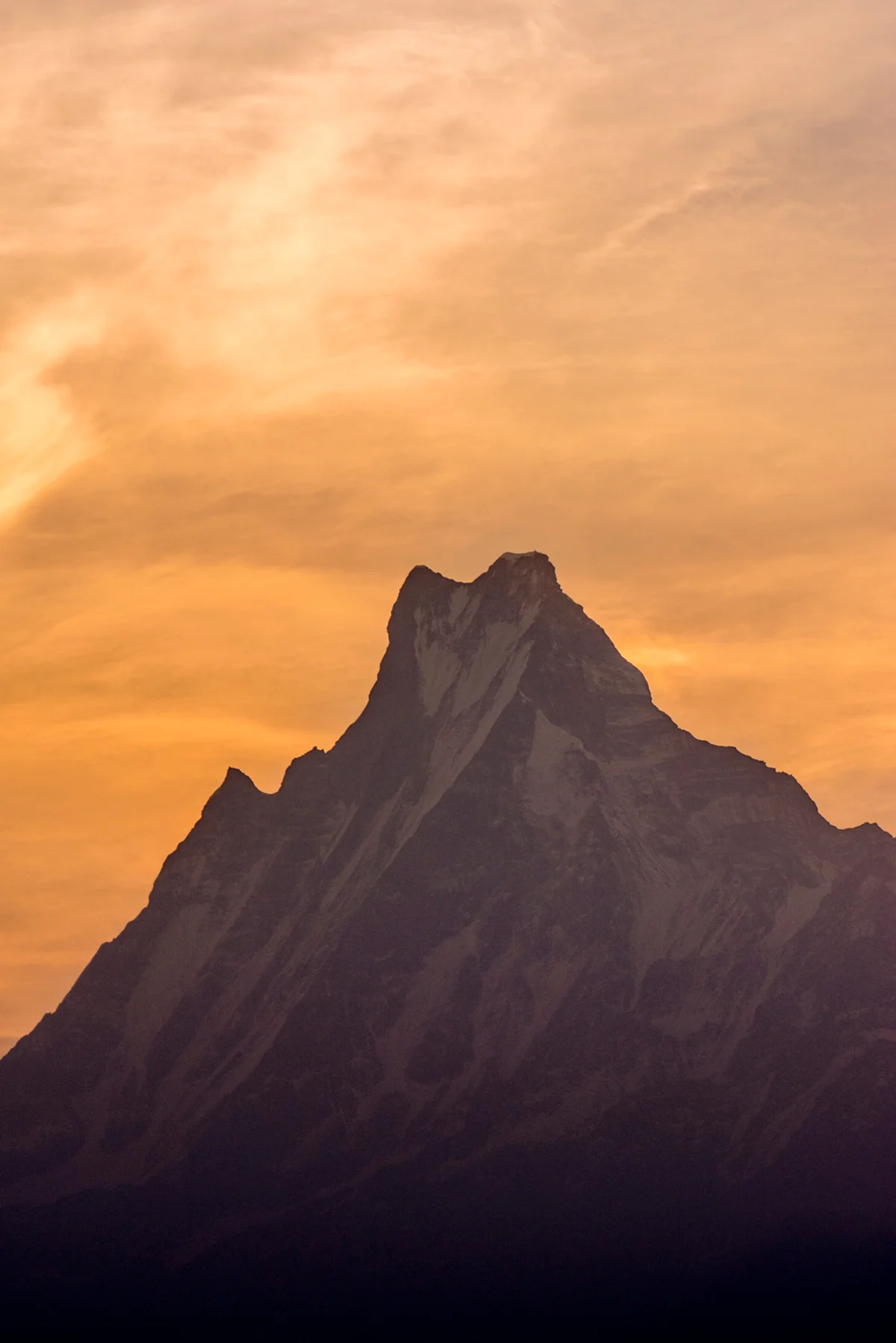 Dovan (2505 m) – Machhapuchare alaptábor (3700 m)