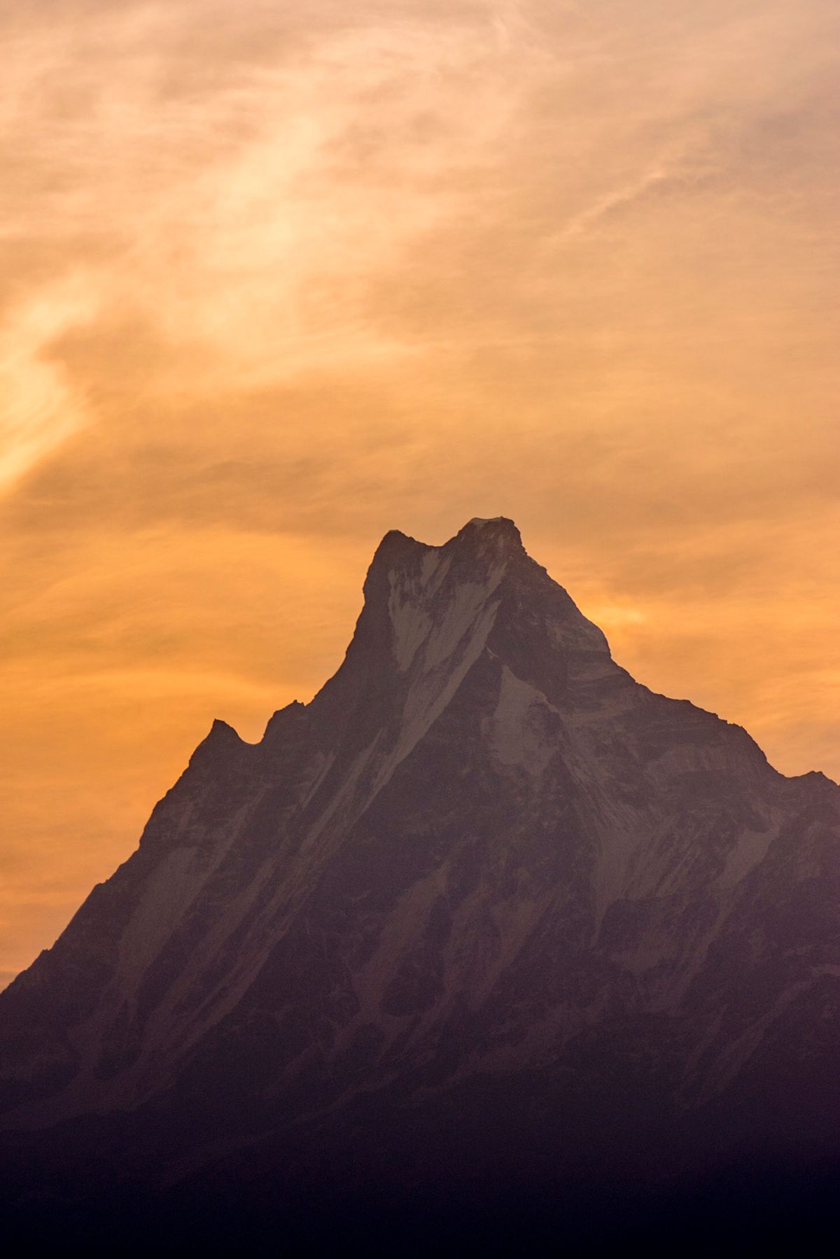 Dovan (2505 m) – Machhapuchare alaptábor (3700 m)