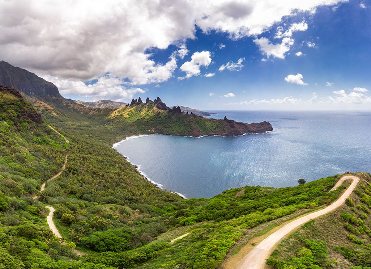 Nuku Hiva – Taioha’e-öböl túra – strandolás, tengeri kalandok