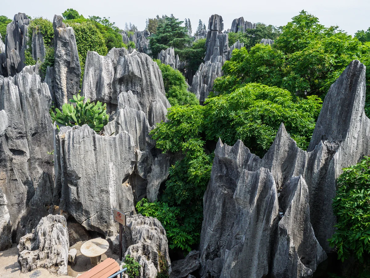 Kunming – Shilin kőerdő – Kunming: Zöld-tó 