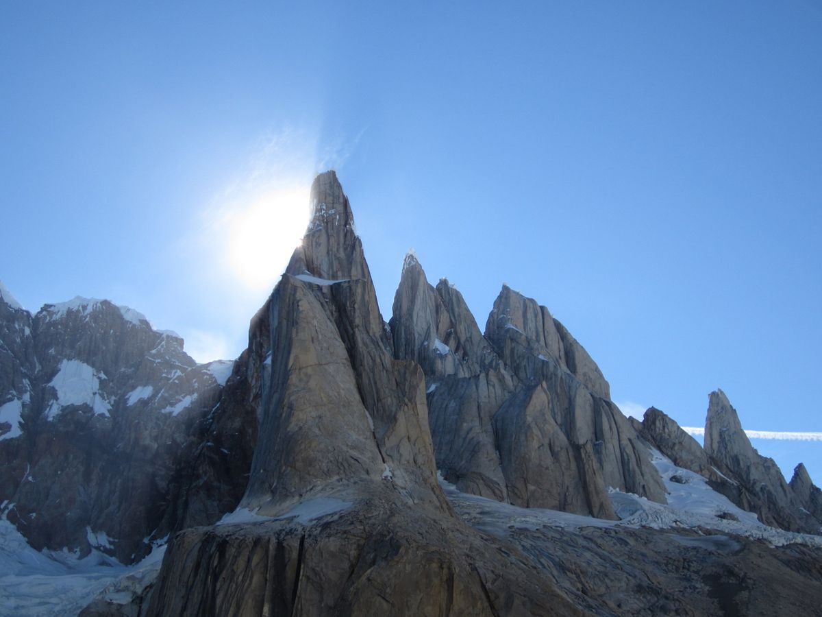 Toro-tó (650 m) – El Chaltén (397 m)